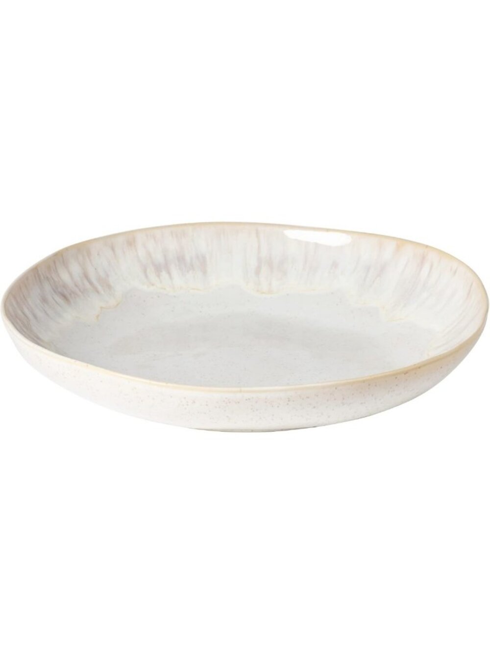 15'' Ceramic Stoneware Pasta Serving Bowl - Microwave & Dishwasher Safe, Food